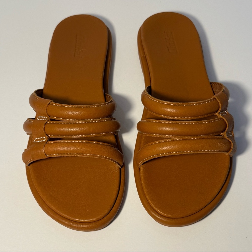 OluKai Tiare Brown Slide Sandals Women’s Size 7